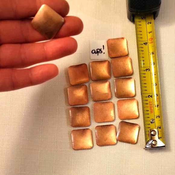 14 Copper Square Gauge for enamelling - Picture 6 of 9